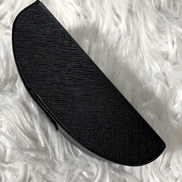 PRADA eyewear case textured velvet lined Prada microfiber cloth magnetic closure - Picture 8 of 12